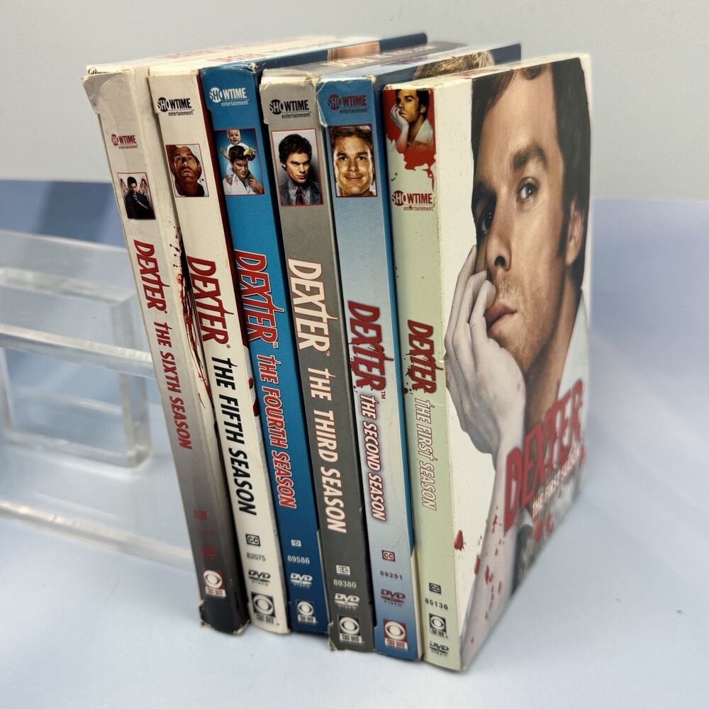 Dexter TV Series Showtime - Seasons 1-6 DVD Box Set EUC